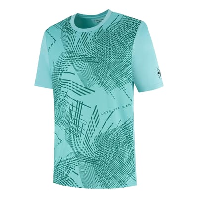 Dunlop Game T-shirt Heren-Turkoois,Groen