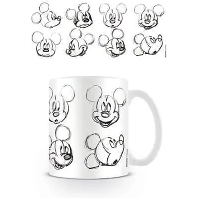 Mok voor kinderen Pyramid Mickey Sketch Faces /2