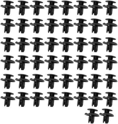 Pack of 100 plastic rivets - car mounting clips - universal clip - auto-accessoires voor Volkswagen T4 T5 Transporter Eurovan