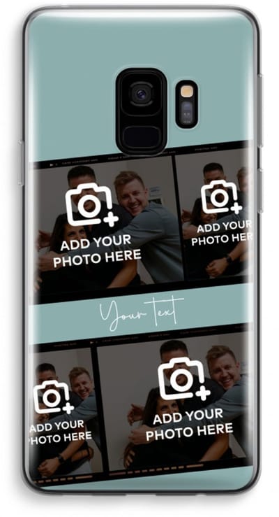Gepersonaliseerd - Case Company® - Hoesje geschikt voor Samsung Galaxy S9 hoesje - Filmrol N°2 - Soft Cover Telefoonhoesje - Bescherming aan alle Kanten en Schermrand