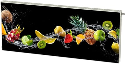 Radiator Bekleding - Magnetische Cover - Interieur Decoratie - Flexibel Magnetisch - 140 x 60 cm - Zwart
