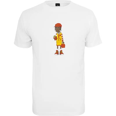 Mister Tee - Employee Heren Tshirt - XS - Wit