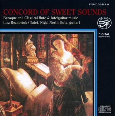 Lisa Beznosiuk & Nigel North - Concord Of Sweet Sounds (CD)