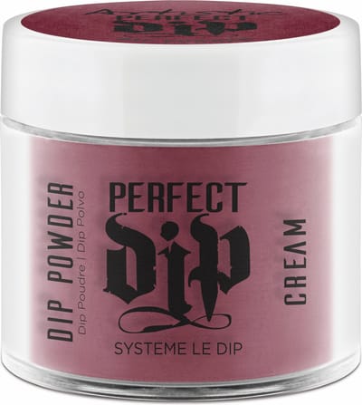 Artistic Nail Design Perfect Dip Poeder 'SPICY BY NATURE' (Donker Rood Créme)
