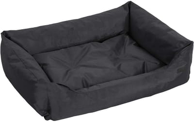 KAD® Hondenkussen - Hondenmand Wasbaar - Comfortabel Hondenbed & Hondenkussen - Zwart - 100cm x 70cm x 28cm