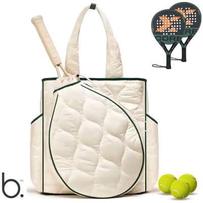 Brosendaal - Dames/vrouwen sporttas - padel - tennis - - padeltas - tennistas - schoudertas - rugtas - padel racket - padeltas - padel racket