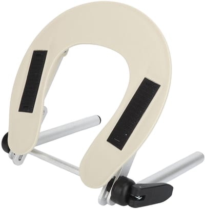 Dailygoods- Massagegezichtswieg Verstelbaar - Hoofdsteun Massagetafel - Aluminiumlegering - Comfortabele Hoek - Holle Gezichtssteun - Stevige Bevestiging