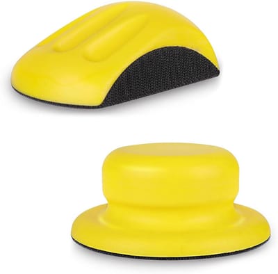 Schuurblok voor houten meubels en restauratie - Handschuurkussenblok 12 cm - Doe-het-zelven en knutselen met houtwerk