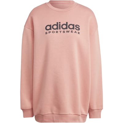 Adidas All Szn Fleece Graphic Sweatshirt Oranje M Vrouw