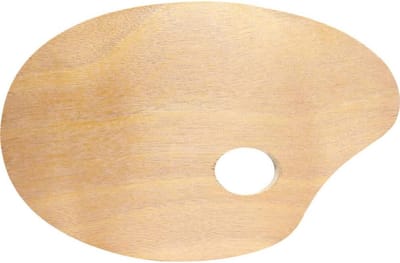 Schilder Palet - met duimgat - 20 x 30 cm - Voor Schilderen Verfpalet - Mengpalet - LOUZIR