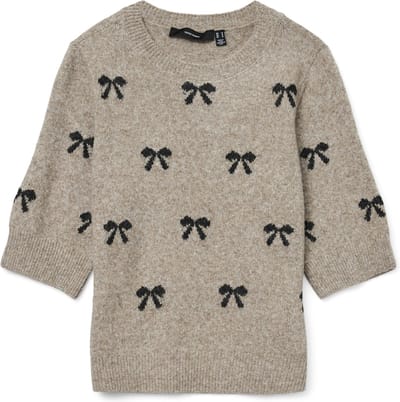 Vero Moda Doffy Intarsia 2/4 Knit Trui Dames - Maat M