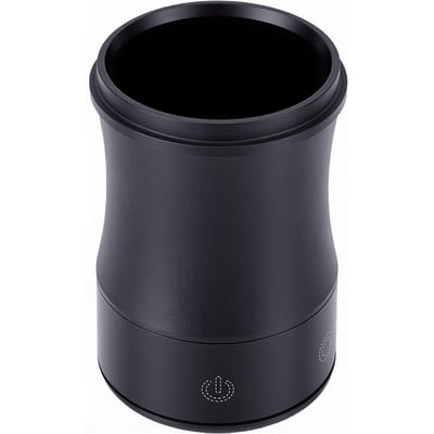 Tasse doseuse numérique avec écran LED Mesure du marc de café Balance pour tasse à café en poudre pour accessoire de préparation de café à domicile L black
