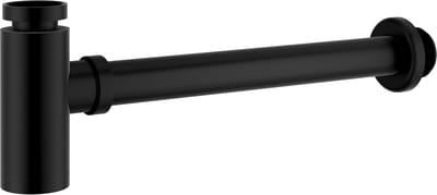 Dynamic Way sifon mini fonteinsifon RVS zwart inclusief muurbuis 5/4" x 32 mm