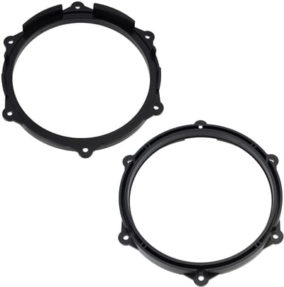 Dailygoods - Set van 2 Autoluidsprekeradapters - Compatibel met Seat Ibiza 2008+ - Montage voor- en achterdeur - Verbeter je geluid - Eenvoudige insta...