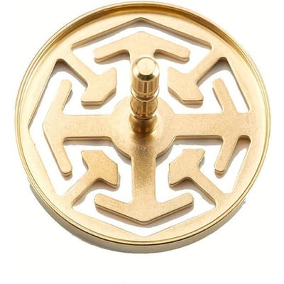 1 Stuk Rookceremonie Benodigdheden Gereedschap Tas Bagua Rookzegel Rooktopping Speeltop Rookcodificatie Rookvorm Pure Koperen Rook 1pc