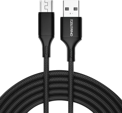 Oniverse ONICAB4-MICUSB3-BLK USB-kabel 3 m USB A Micro-USB A Zwart