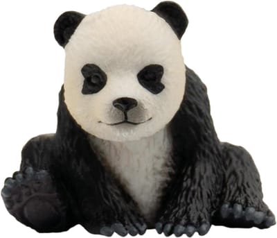 Bullyland 63679 – Jonge Panda – ca. 3,1 cm – realistisch en handbeschilderd dierenfiguur – ideaal voor educatief spel, natuurverhalen of decoratie voor kinderen vanaf 3 jaar