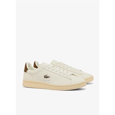 Lage Sneakers Lacoste Carnaby - Off White/Dark Brown