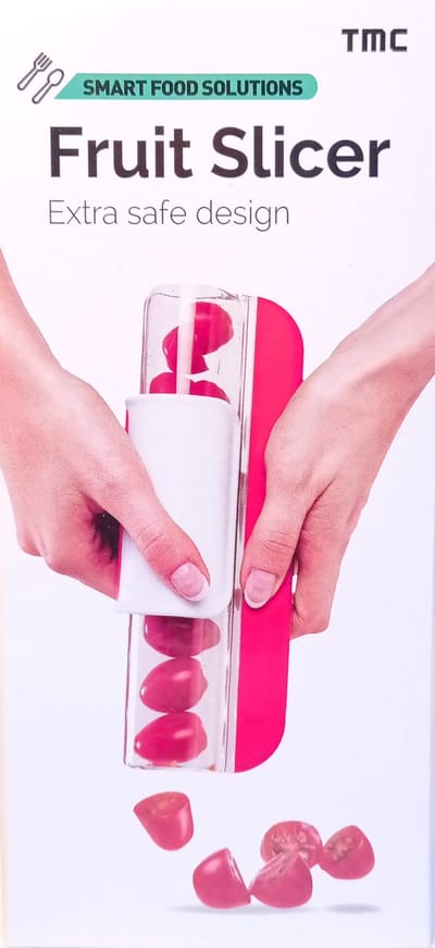 TMC - Fruitsnijder - Tomatensnijder - Duivensnijder - Groentesnijder - Fruit Slicer - Kitchen Tool