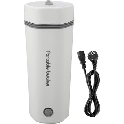 Reis Waterkoker Draagbaar Automatisch Verwarmd Mini Elektrische Waterkoker voor Auto EU Stekker 220V L