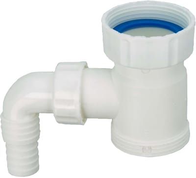 Aansluittussenstuk 1 1/2 inch met Aansluiting voor Sifon en Afvoerslang