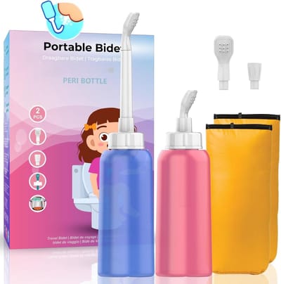 Solacis Draagbare bidet - Bidet - Vaginale douche - Mobiele bidet - Portable bidet - Draagbare bidets - Must have!