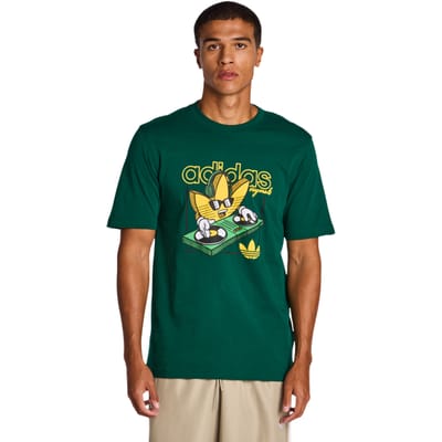 Adidas Graphics T-shirts Heren - Groen - Maat S