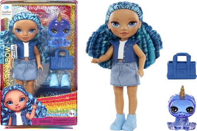 Rainbow High Littles minipop - Sapphire (blauw)