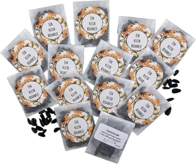 25 stuks, een klein bedankje,Biologisch zonnebloemzaad, bloemenzaden,zonnebloem,weggeefzakjes zaden,bedankt,mini kadootje,uitdeel,weggeef,weggeefzakjes zaden,attentie,bloemetje,bedankje,uitdeel,personeel,zonnebloem,