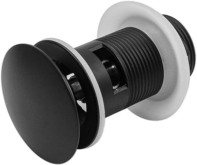 Dailygoods- Afvalplug Hoogwaardige Zinklegering - Afvoerstop - Korfplug - Antivervuilingsscherm - Pop Up - 102 mm Hoogte - Afvoerplug