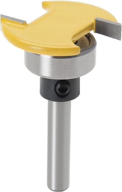 Top Bearing Slotting Freeskop met 1/4 Inch Schacht - 1-1/4 Snijdiameter en 5/32 Snijhoogte voor Composiet, Plywood en Laminaten