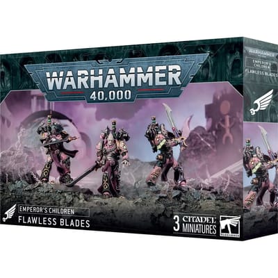 Beeldje Games Workshop Warhammer 40k - SMC Emperor's Children Lames Infaillibles (x3)