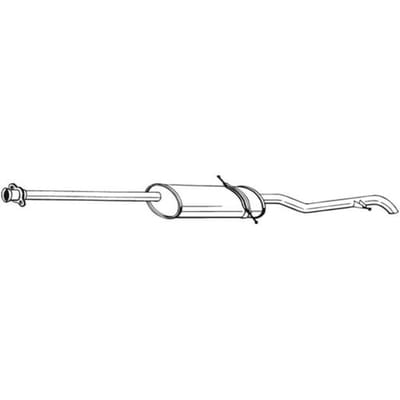 Geluiddemper achter BOSAL 289-031