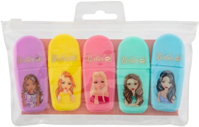 Besties Mini Highlighters 5pcs. (Assorted)