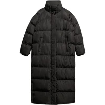 Superdry - Maxi lange pufferjas - Dames - Gewatteerde jassen