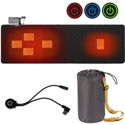 Verwarmde Slaapmat Slim Oplaadbaar Draagbaar Verwarmde Slaapzak Waterdicht Outdoor Kamperen