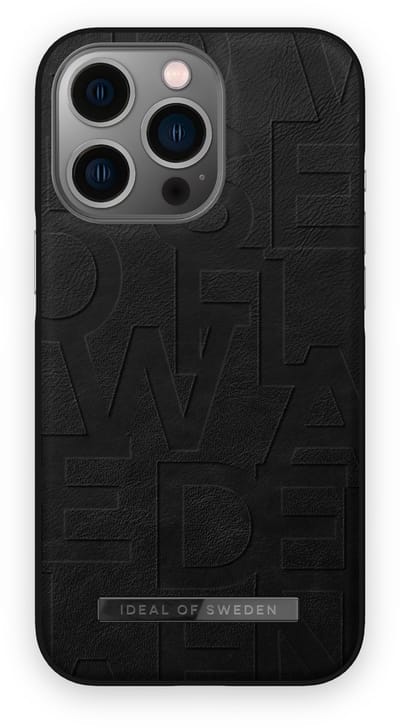 iDeal of Sweden Fashion Case Atelier iPhone 13 Pro IDEAL Black