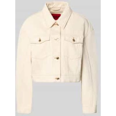 regular fit jeansjack van puur katoen model 'GISOLIA'