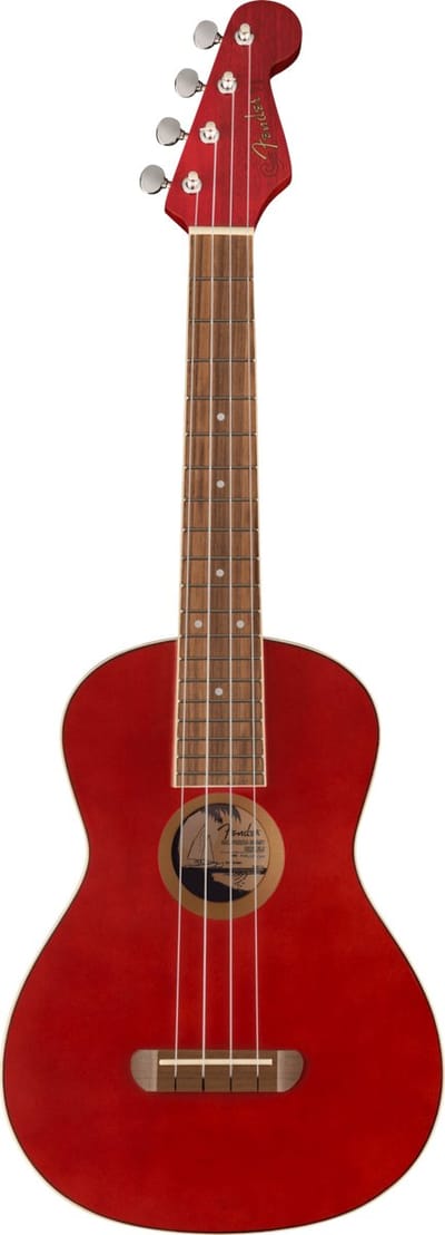 Fender Avalon Tenor Ukulele, Cherry - Tenor ukelele