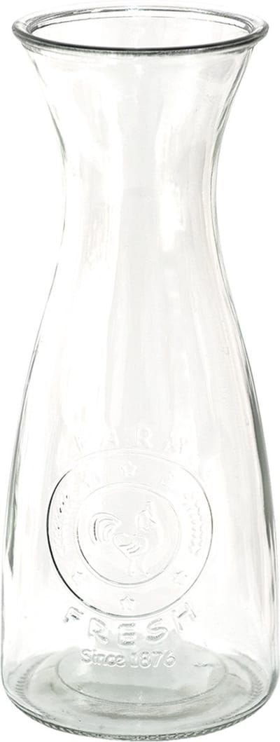 Clayre & Eef Karaf Ø 10x27 cm Glas