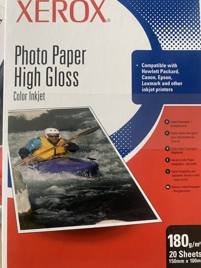Xerox Photo Paper High Gloss 60 Vel 150 x 100 mm (180 g/m2) premium kwaliteit, hoogglans foto prints voor inktjet printers