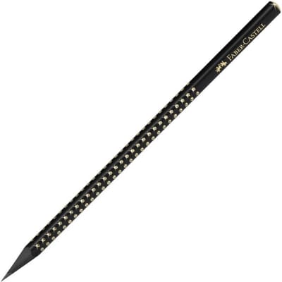 Faber-Castell grafietpotlood - Grip Sparkle - midnight goud - FC-118278