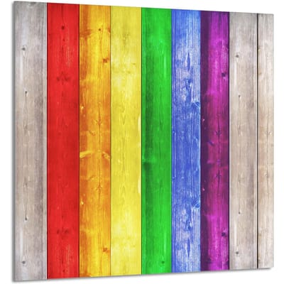 TMK ArtDeko - Glazen Paneel - 60x65 cm - Veelzijdig gebruik - Veilig op kachels