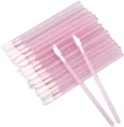 Dailygoody - Lippenborstels - Make-up applicator - Roze - Lippenstaafjes - Kristallen lipapplicator voor lippen en ogen
