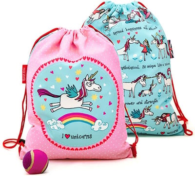 Eenhoorn sporttas zwemtas trekkoord tas (activity bag) - Tyrrell Katz