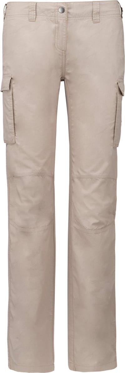 Kariban Lichte damesbroek met diverse zakken K746 - Beige - 44 NL (46 FR)