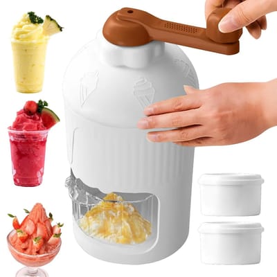 IJs Crusher - IJs Vermaler - Cocktails Maken - Handmatig Bedienbaar - 12x12x13 cm