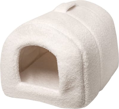 Topmast Teddy Nest Kattenmand Hondenmand - Wit - 37 x 48 x 30 cm