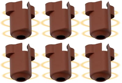 Dailygoods- Siliconen Sokken - Hoge Temperatuur tot 300 ℃ - Slijtvast - Voor K1/Ender 3 V3 - 6 Stuks - Beschermt Mondstuk/Verwarmingsblok - 3D-printer Accessoires