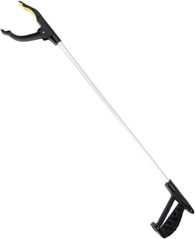 Afvalprikker - Grijpstok Reacher - Voorwerpen Oppakken - Lichtgewicht Aluminium - 76 cm - Meerkleurig